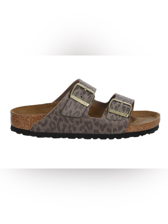 Birkenstock Shoes - Birkenstock Women’s Leopard Khaki Arizona Soft Footbed Sandal size 5